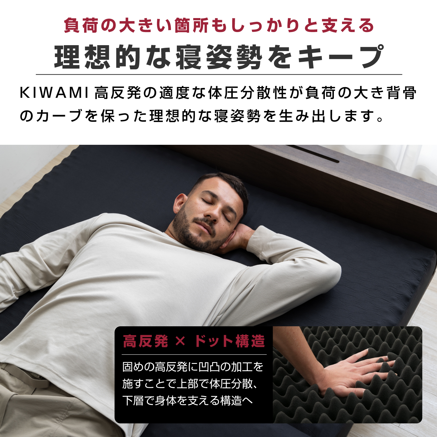 高反発マットレス