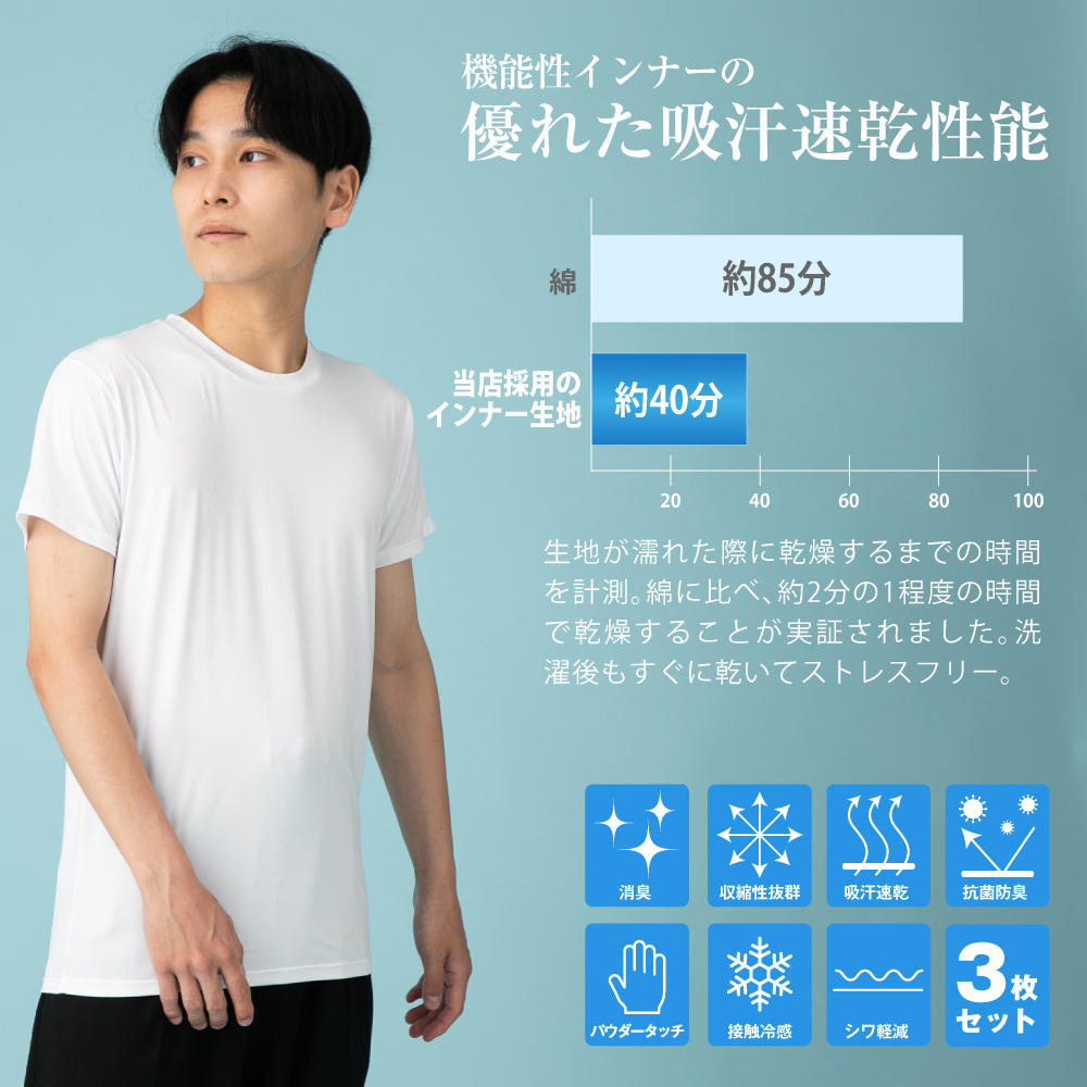 冷感インナー2P